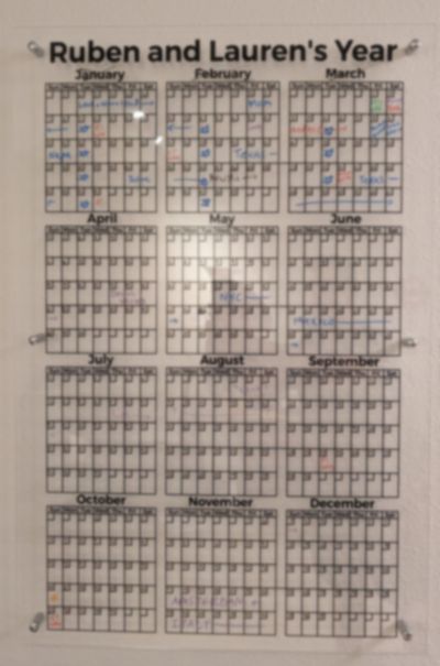 New calendar for 2024